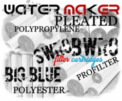 Big Blue Pleated Filter Cartridge Polyester Polypropylene Membrane Indonesia  large
