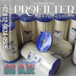 big blue pleated filter cartridge  large